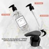 Soifenspend Plastic, Set of 4 Soap Dispensers 500 ml with