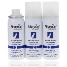 Allpresan Fuß Spezial No. 2 Nail Care Oil for Dry and Brittle Nails 50 ml (Pack of 3)