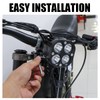 URLWALL Upgraded Headlight for Sur Ron Segway Motorcycle, Plug N
