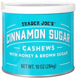 Cinnamon Sugar Cashews, 10 oz, Pack of 1 Trader Js