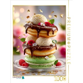 CALVENDO Puzzle Sweet Bliss - Donuts and ice Cream | Size