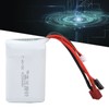 RC 7.4V 4200mAh Lithium Battery Lightweight Overcharge Protection T Plug