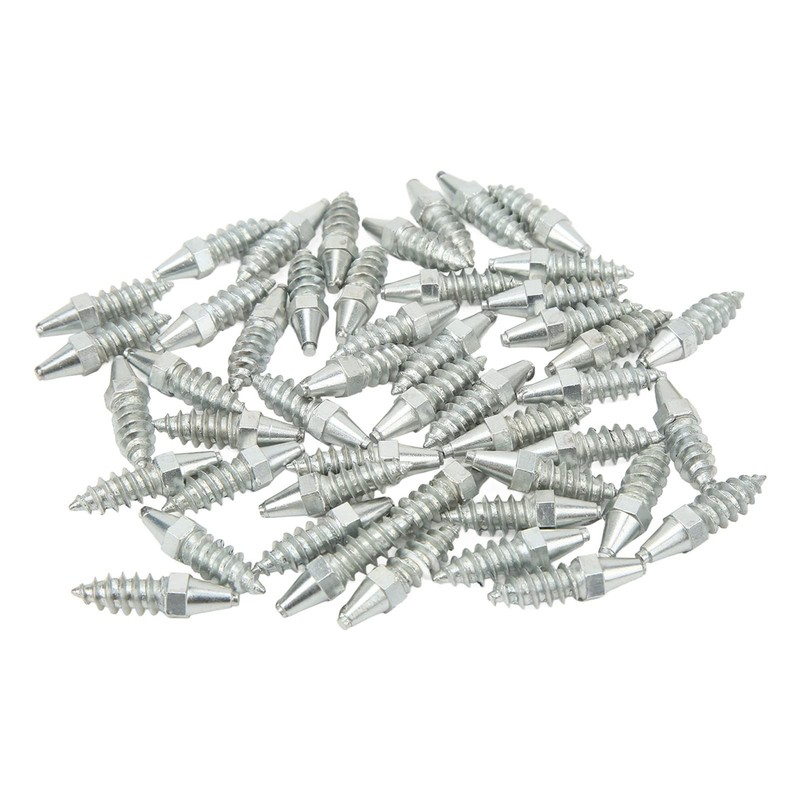 50 Pcs Snow Tire Spikes Wheel Tire Studs Anti-Slip Strong