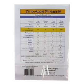 Cozy Quilt Designs Strip Apple Pineapple Pattern