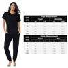 Joyaria Jogger Pajama Set for Women Ultra Soft Bamboo Pj