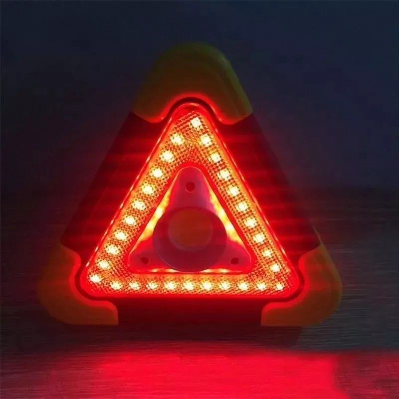 Best Lampara Emergencia Recargable Triangulo Reflejante Led Auto
