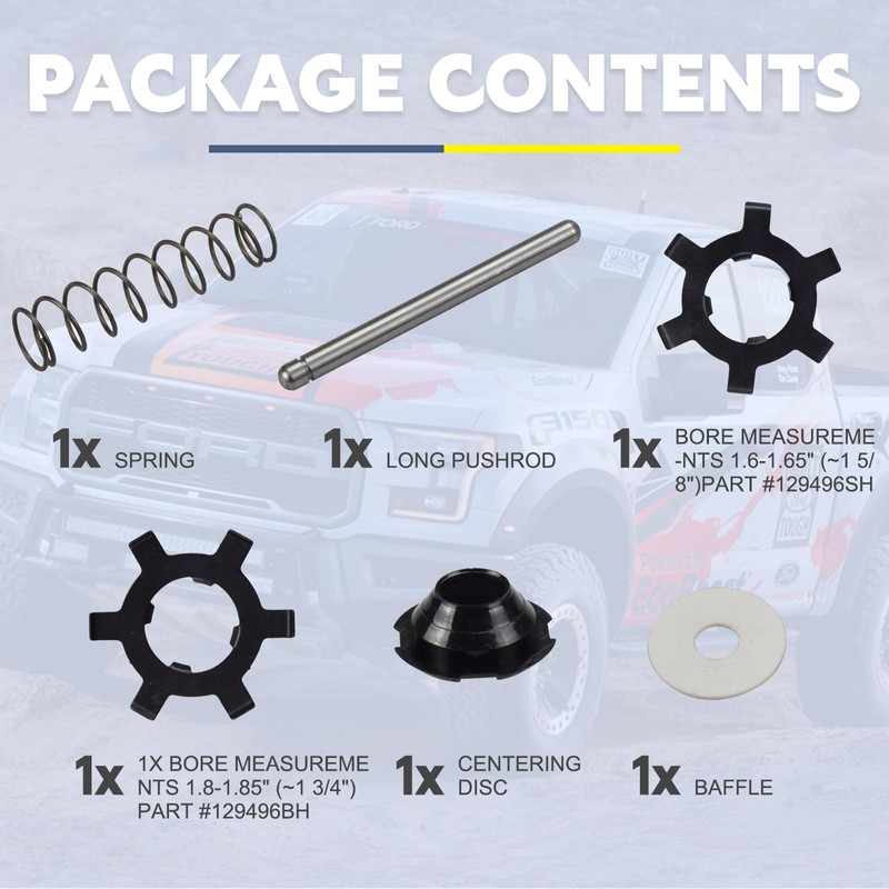 Hydroboost Repair Kit Ford GM Chevy 129496-BSU Universal 6 Pcs