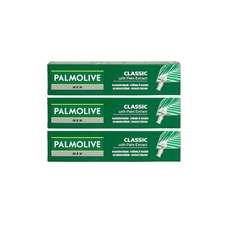 3 Pack - Palmolive Men's Shave Cream Bundle, Set of