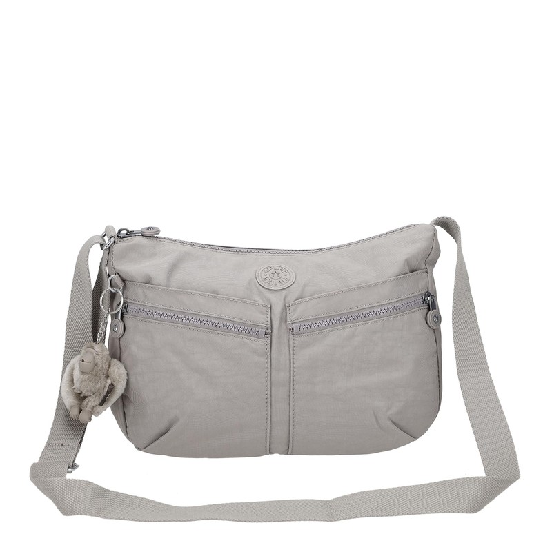 Kipling IZELLAH Shoulder Bag, Grey Gris, Free size