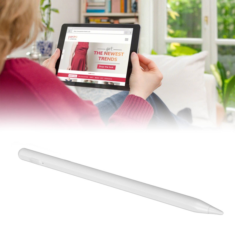 Active Stylus Multifunctional Universal Active Capacitive Stylus with 2 Replacement