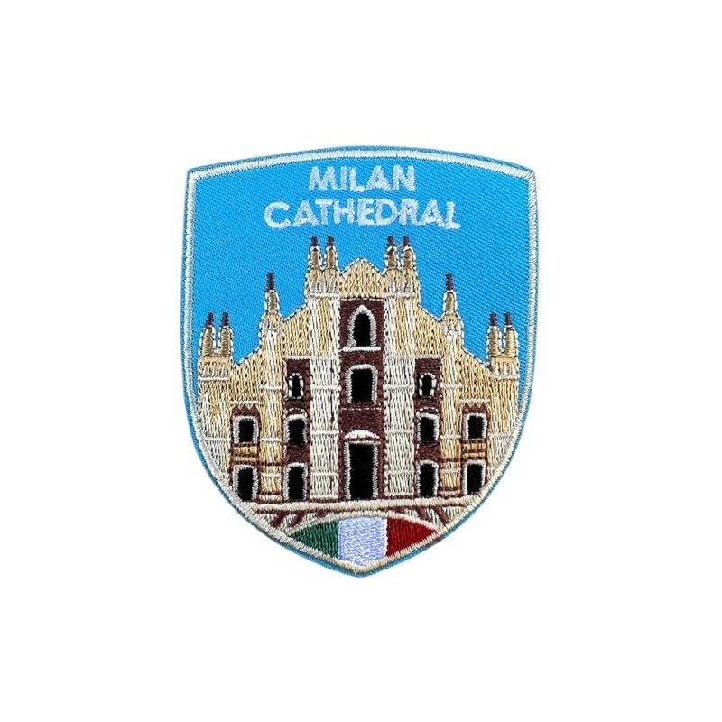 Milan Cathedral Italy 3" Iconic Duomo de Milano Italian Flag