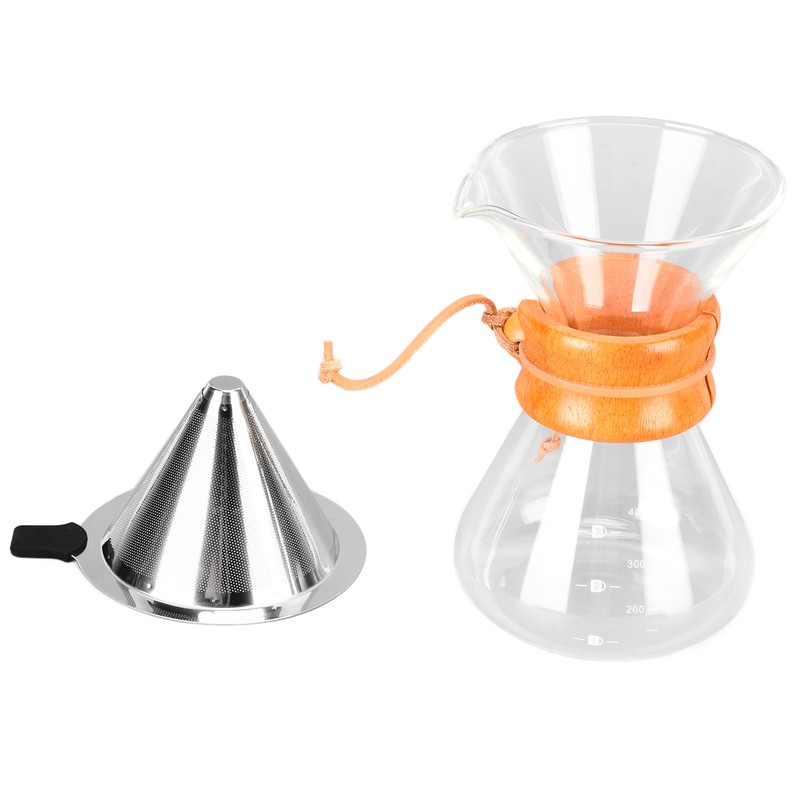Coffee Pot Glass Coffee Kettle Pour Over Coffee Maker Simple