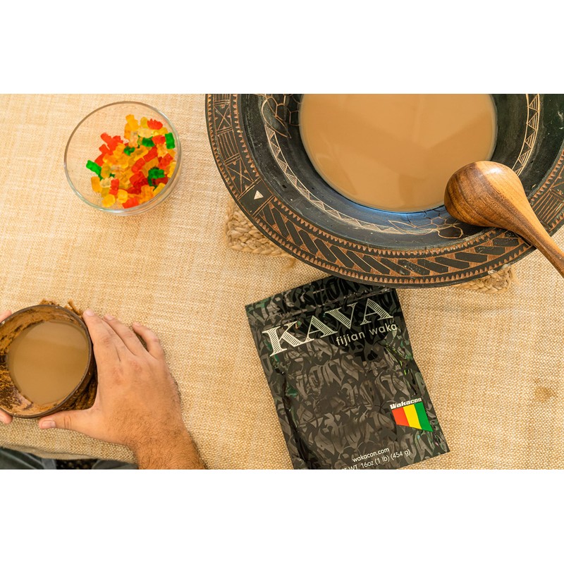 Wakacon Kava Waka Powder – Authentic, Noble Kava Root Powder