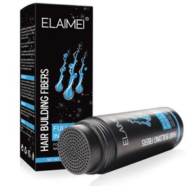 Hairline powder Hair fiber natural hair fiber Apply to men women Get thick hair Conceals Hair Loss (Medium Brown)