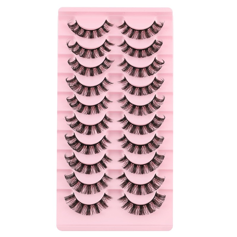 Sixstarhair Cat Eye False Eyelashes Artificial Natural Look Russian Strip