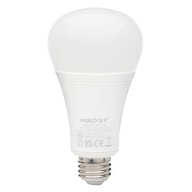 MiBOXER FUT105 E26 12W RGB+CCT LED Bulb, 2.4G RGB+CCT Bulb, Bulb, 2.4GHz RF Remote Controllable