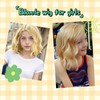 WAVELNM Kids Blonde Wigs Child Short Curly Wavy Blond Wigs