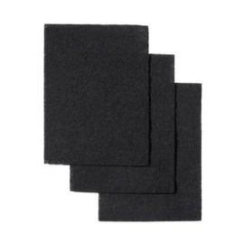 Eopzol Charcoal Carbon Pad Filter Replacement Kit Replacement for Whirlpool Fits for AFF100-CFM Models, 8" X 10-1/2" X 1/4", 3-Pack