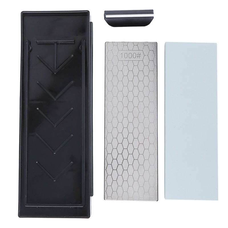 4Pcs/Set High Hardness Sharpening Stone Kit Knives Sharpener for Kitchen