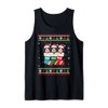 Ugly Xmas Sweater Havanese Dog In Christmas Socks Tank Top