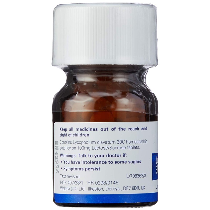 Weleda Lycopodium 30C, Pack of 125 Tablets