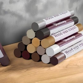 Dheniwp Wood Filler Sticks | 16 Colors Quick Repair & Permanent Bond for Furniture, Doors, Floors | Easy-to-Use Wood Repair Kit for DIYers, Carpenters & Homeowners