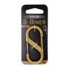 NITEIZE SOP-CMN-SB320 Stainless Steel Carabiner, #3, Brass, Genuine Japanese Product