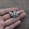 SanLan Death's Head Hawkmoth Moth Brooch Death's-Head Hawkmoth Gothic Halloween