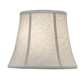 Stiffel ST101 Accessory - 8x12x10 Inch Softback Bell Lamp Shade, Cream Aberdeen Finish