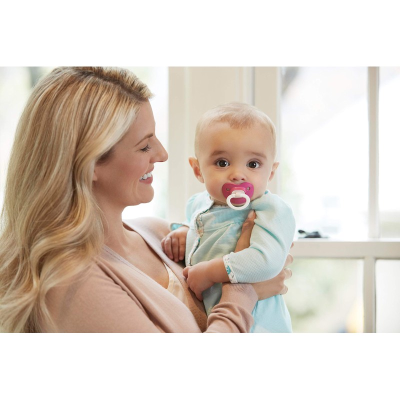 NUK Orthodontic Pacifiers, Boy, 0-6 Months, 2-Pack