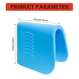 TorSor - Juego de 2 herramientas de calafateo de silicona, sellador de calafateo de silicona, aplicador de acabado, raspador de lechada para fregadero de cerámica, llenado de juntas de pared, piso,