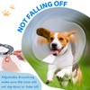 Supet Dog Cone Collar, Adjustable Pet Recovery Collar Dog Surgery