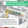 Quat Sanitizer Test Strips for Restaurant Kitchens & Diners, 4