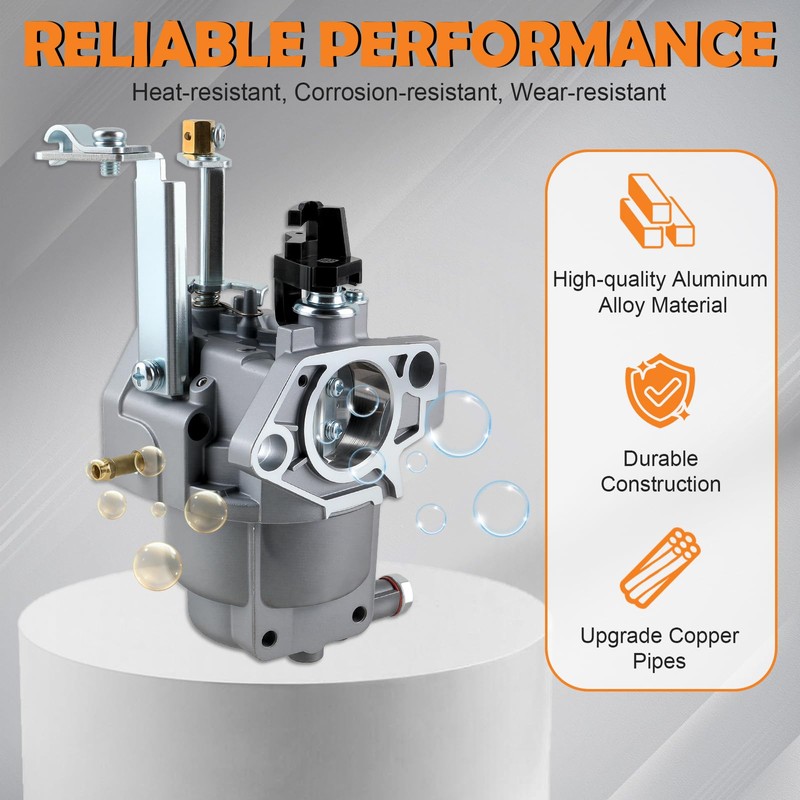 Huayi Carburetor Compatible with CAT RP6500 RP6500E Gas Generator Replace