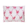 MODERN HEIRLOOM Pink and White Abigail Bow Reversible Quilt and