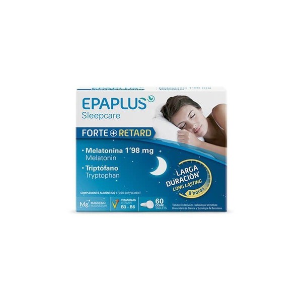 Epaplus Sleepcare Melatonin Retard Tryptophan 1.98 Mg 60 Tablets