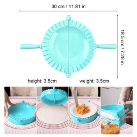 Empanada Maker Prensa, Carpeta de omelette, Crimpadora de tortillas, Herramientas para hacer pastas, extragrande