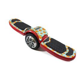 MightySkins Skin Compatible with LTXtreme Free-Style Hoverboard - Orange You Glad | Protective, Durable, and Unique Vinyl Decal wrap Cover | Easy to Apply, Remove, and Change Styles | Made in The USA
