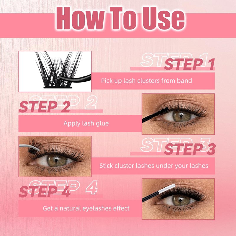 GEMERRY MHL-02 Eyelash Extensions, Volume Eyelash Extensions, Eyelash Glue and