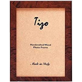 Tizo 8" X 10" Brown Wooden Frame, Made in Italy