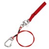 Freediving Lanyard 316 Pro Stainless Steel Safety Rope with Wristband