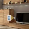 6 Port Ethernet Wall Plate - VICTEK - Ethernet Cat6