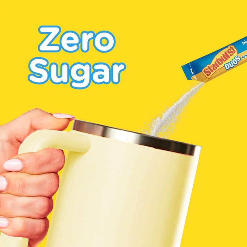 Starburst Duos Singles To Go Powdered Drink Mix, Blue Raspberry