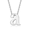 Ross-Simons "E"- Sterling Silver Lowercase Initial Necklace. 18 inches