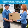 Laptop Shipping Box for 13-16 Inch Notebook with 3 Inflatable