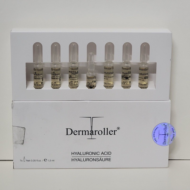 12M DERMAROLLER Hyaluronic Acid (7 x 0.05 fl oz /
