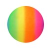 Henbrandt Rainbow Bright PVC Football Ball 20cm Uninflated (Pack of