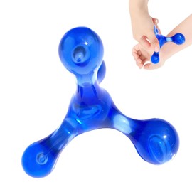 Trigger Point Pusher, Trigger Point Massager, Trigger Massager Reflexology Body Massager, Trigger Point Trigger Points for Back, Neck, Arms and Legs, Massager (Blue)