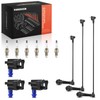 A-Premium 3 Ignition Coils with 3 Spark plug Wires and