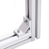 Axageid 20 Packs 1/4"-20 Centered Hole Sliding T-Nuts for 10